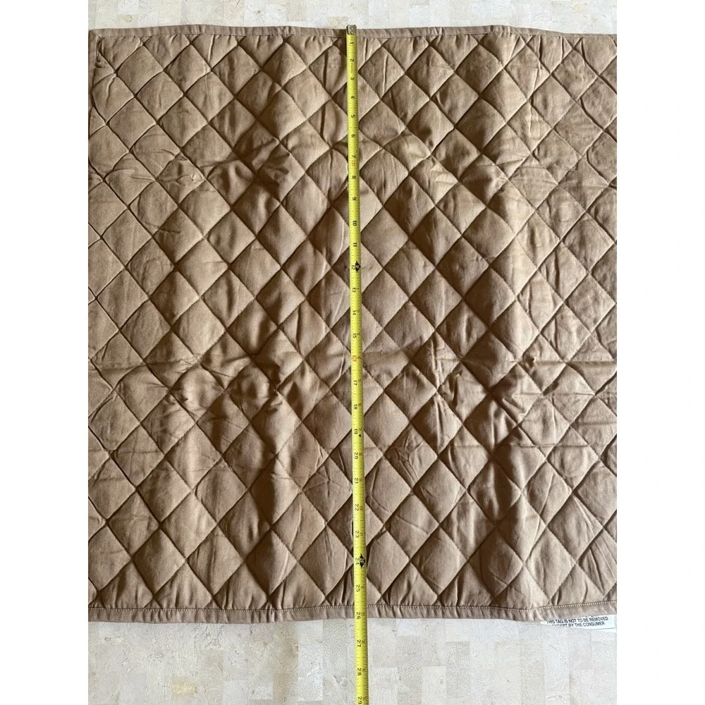 Ralph Lauren Cromwell Quilted Euro Sham Equestrian Old Money Preppy NEW $285